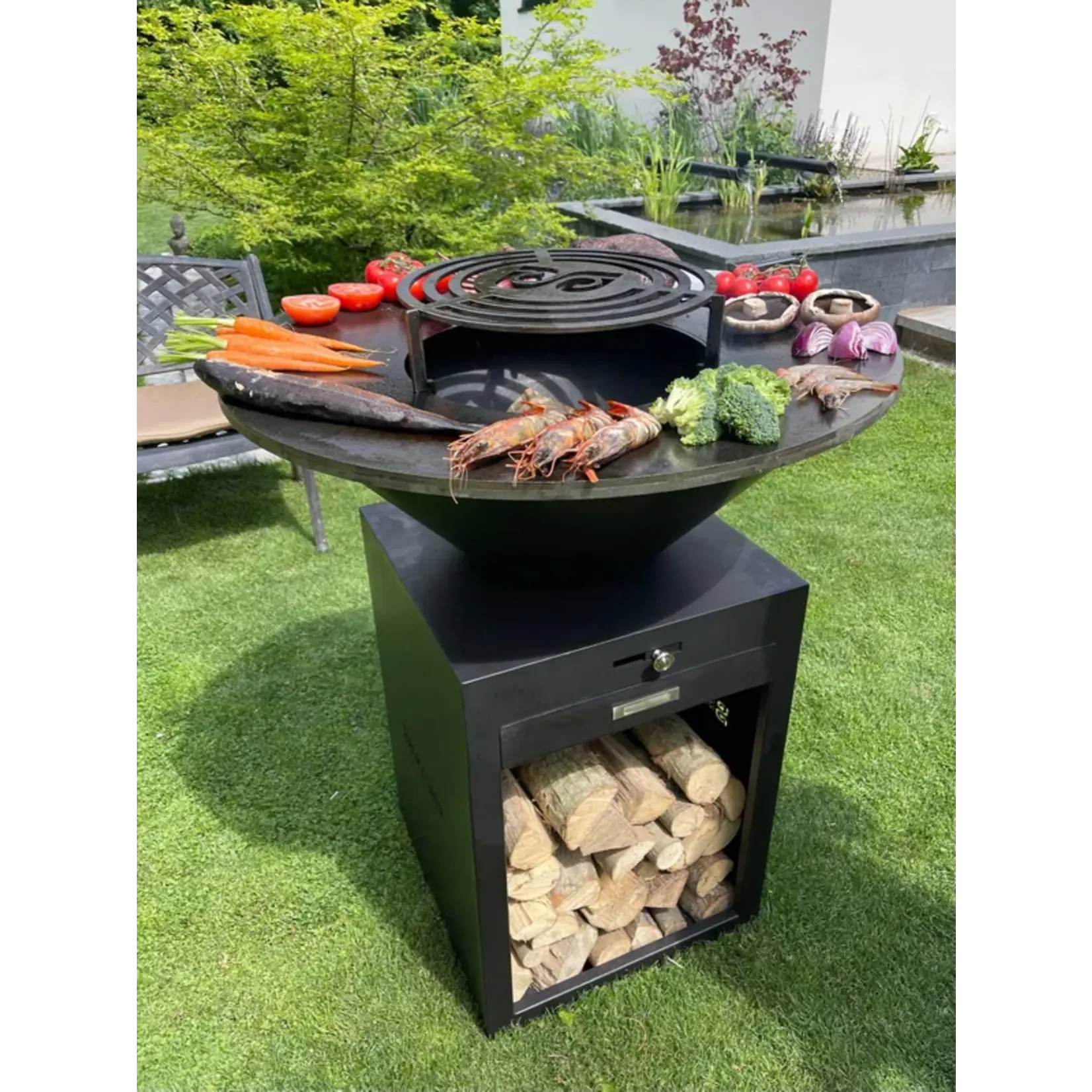 Blacksmith outdoor cooking Blacksmith Bodaway grill 85cm