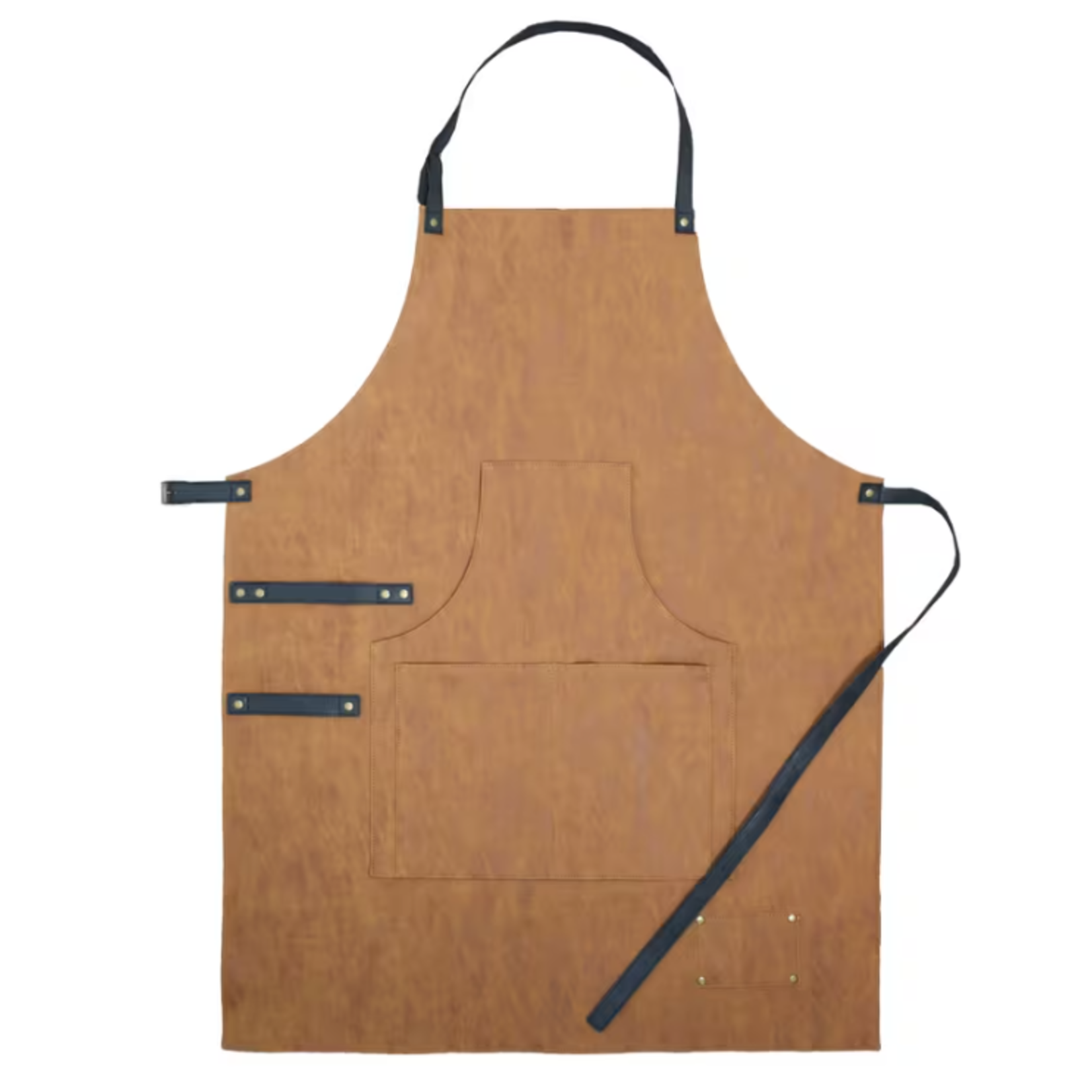Napoleon Lederen BBQ schort bruin