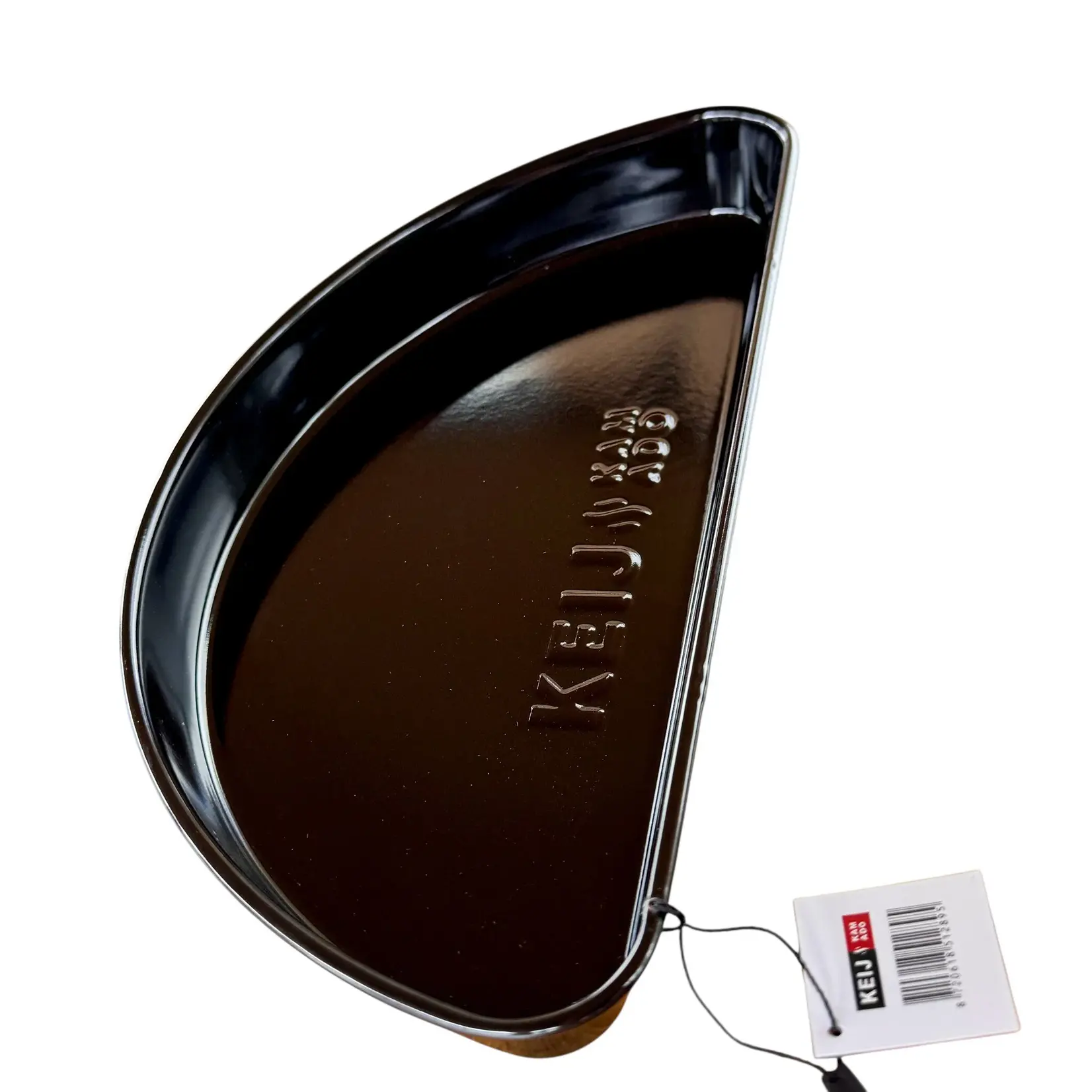 Keij Kamado Keij drip pan - lekbak half rond large