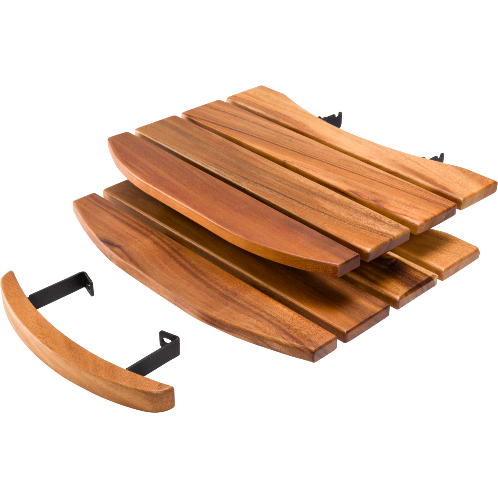 Keij Kamado Keij Kamado Walnoot houten zijtafels en handvat