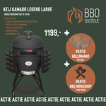 Keij Kamado Keij Kamado Large Legend Black 21 inch