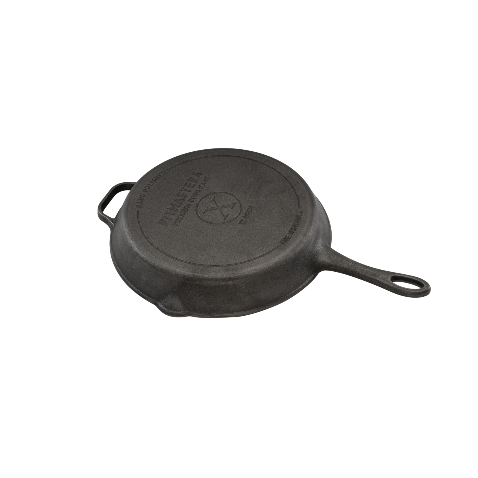 The Windmill PitmasterX Hand gepolijste skillet 25cm met steel
