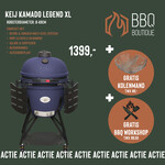 Keij Kamado Keij Kamado XL Legend Blue 23 inch
