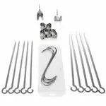 Satehanger accessoires set RVS