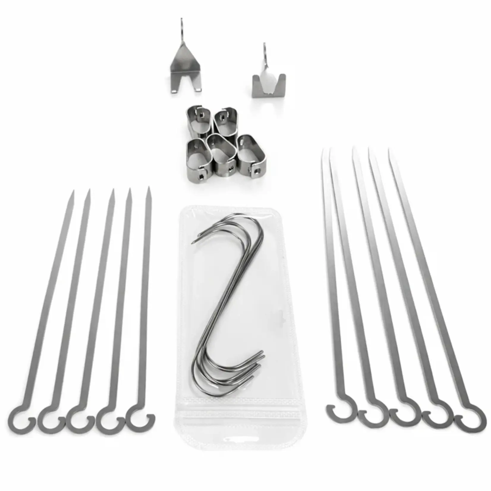Satehanger accessoires set RVS