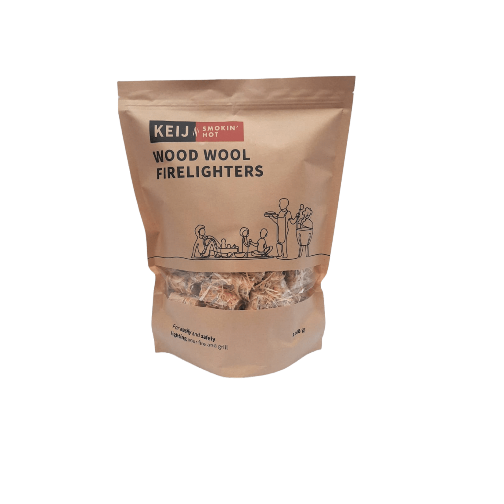 Keij Kamado Smokin' Flavours Aanmaakwokkels 1 KG