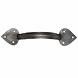 Good in Style Smeedijzeren handgreep punt 203mm - Pewter Good in Style Smeedijzeren handgreep punt 203mm - Pewter