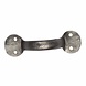 Good in Style Smeedijzeren handgreep rond 105mm - Pewter Good in Style Smeedijzeren handgreep rond 105mm - Pewter
