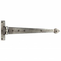 Smeedijzeren scharnier punt 380mm - Pewter