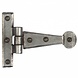 Good in Style Smeedijzeren scharnier rond 100mm - Pewter Good in Style Smeedijzeren scharnier rond 100mm - Pewter