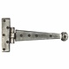 Good in Style Smeedijzeren scharnier rond 233mm - Pewter Good in Style Smeedijzeren scharnier rond 233mm - Pewter