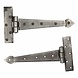 Good in Style Smeedijzeren scharnier punt 235mm - Pewter Good in Style Smeedijzeren scharnier punt 235mm - Pewter