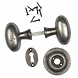 Good in Style Gietijzeren deurknop ovaal - Pewter Good in Style Gietijzeren deurknop ovaal - Pewter