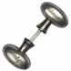 Good in Style Gietijzeren deurknop ovaal - Pewter Good in Style Gietijzeren deurknop ovaal - Pewter