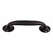 Good in Style Handgreep gebogen zwart gelakt 15cm - Ronde voetplaat Good in Style Handgreep gebogen zwart gelakt 15cm - Ronde voetplaat