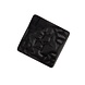 Good in Style Siernagel 19 x 19mm - zwart gelakt - hamerslag Good in Style Siernagel 19 x 19mm - zwart gelakt - hamerslag