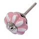 Good in Style Porseleinen meubelknop 40 mm roze wit bloem Good in Style Porseleinen meubelknop 40 mm roze wit bloem