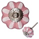 Good in Style Porseleinen meubelknop 40 mm roze wit bloem Good in Style Porseleinen meubelknop 40 mm roze wit bloem