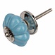 Good in Style Porseleinen meubelknop bloem blauw Good in Style Porseleinen meubelknop bloem blauw
