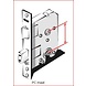 Good in Style Gietijzeren deurkruk op schild - kastslot - pc-maat 72 Good in Style Gietijzeren deurkruk op schild - kastslot - pc-maat 72