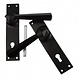 Good in Style Gietijzeren deurkruk op schild - kastslot - pc-maat 72 Good in Style Gietijzeren deurkruk op schild - kastslot - pc-maat 72