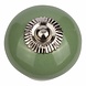 Good in Style Porseleinen meubelknop groen Good in Style Porseleinen meubelknop groen