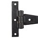Good in Style Smeedijzeren scharnier rond 100mm Good in Style Smeedijzeren scharnier rond 100mm