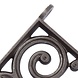 Good in Style Plankdrager 103 x 90mm "Krul" blank gelakt Good in Style Plankdrager 103 x 90mm "Krul" blank gelakt