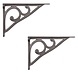 Good in Style Gietijzeren plankdrager "Fijn" 195 x 136mm blank gelakt Good in Style Gietijzeren plankdrager "Fijn" 195 x 136mm blank gelakt