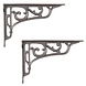 Good in Style Gietijzeren Plankdrager "Klimop" met blank gelakte afwerking Good in Style Gietijzeren Plankdrager "Klimop" met blank gelakte afwerking