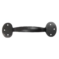 Smeedijzeren handgreep rond 203mm