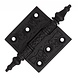 Good in Style Bladscharnier ijzer zwart 62 x 66mm Good in Style Bladscharnier ijzer zwart 62 x 66mm