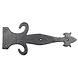 Good in Style Gietijzeren sierscharnier fleur-de-lis 320mm Good in Style Gietijzeren sierscharnier fleur-de-lis 320mm