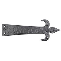 Gietijzeren sierscharnier fleur-de-lis 252mm