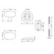 Good in Style Gietijzeren deurknop ovaal Good in Style Gietijzeren deurknop ovaal