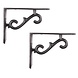 Good in Style Gietijzeren plankdrager "S" zwart Good in Style Gietijzeren plankdrager "S" zwart