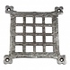 Good in Style Gietijzeren rooster Loevestein - Pewter finish Good in Style Gietijzeren rooster Loevestein - Pewter finish