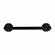 Good in Style Handdoekrek zwart gelakt 33cm Good in Style Handdoekrek zwart gelakt 33cm