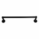 Good in Style Handdoekrek zwart gelakt 48cm, met kleine haken Good in Style Handdoekrek zwart gelakt 48cm, met kleine haken