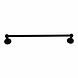 Good in Style Handdoekrek zwart gelakt 63cm Good in Style Handdoekrek zwart gelakt 63cm