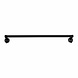 Good in Style Handdoekrek 63cm zwart gelakt, kleine haken Good in Style Handdoekrek 63cm zwart gelakt, kleine haken