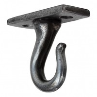 Gietijzeren plafondhaak - Pewter