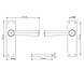 Good in Style Gietijzeren deurkruk op schild - blind - Pewter Good in Style Gietijzeren deurkruk op schild - blind - Pewter