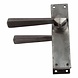 Good in Style Gietijzeren deurkruk op schild - blind - Pewter Good in Style Gietijzeren deurkruk op schild - blind - Pewter