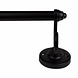 Good in Style Handdoekrek zwart gelakt 33cm met grote haken Good in Style Handdoekrek zwart gelakt 33cm met grote haken