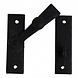Good in Style Smeedijzeren deurgrendel voor kast - zwart gelakt Good in Style Smeedijzeren deurgrendel voor kast - zwart gelakt