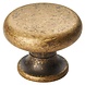 Fingertip Designs Ronde kastknop 35mm afgewerkt in antiek messing Fingertip Designs Ronde kastknop 35mm afgewerkt in antiek messing