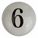 Good in Style Porseleinen meubelknop nummer 6 Good in Style Porseleinen meubelknop nummer 6