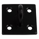 Good in Style Oogplaat 51 x 51 x 21 mm, zwartgelakt Good in Style Oogplaat 51 x 51 x 21 mm, zwartgelakt