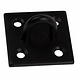 Good in Style Oogplaat 51 x 51 x 21 mm, zwartgelakt Good in Style Oogplaat 51 x 51 x 21 mm, zwartgelakt